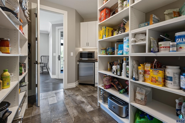 view of pantry