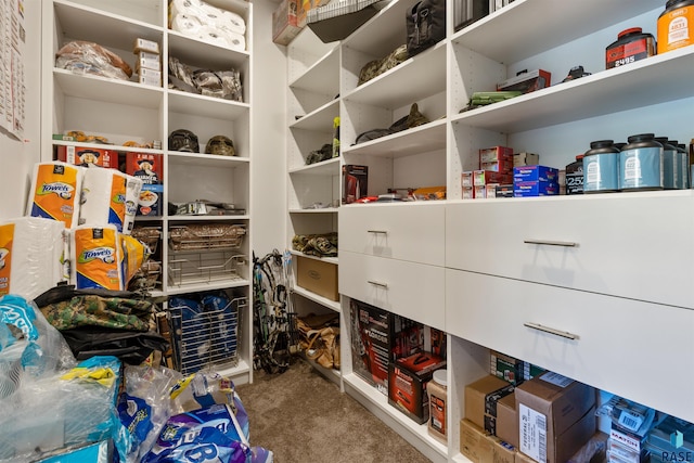 view of pantry