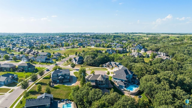drone / aerial view
