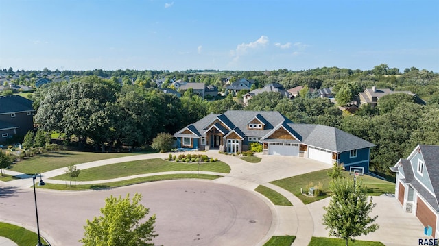 drone / aerial view