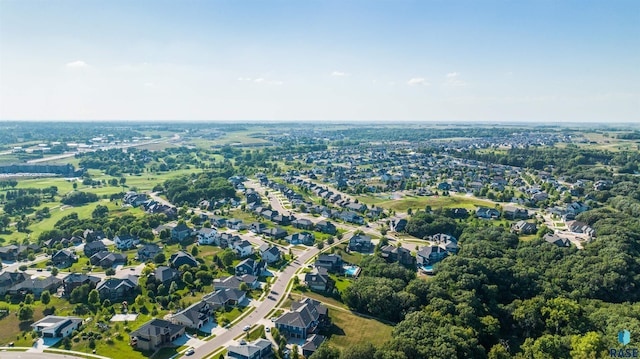 aerial view