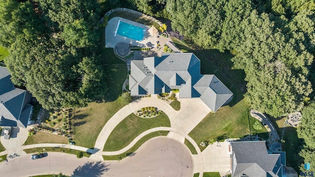drone / aerial view