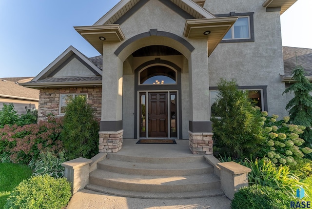 view of property entrance