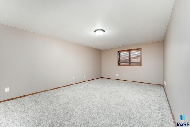 empty room with carpet floors