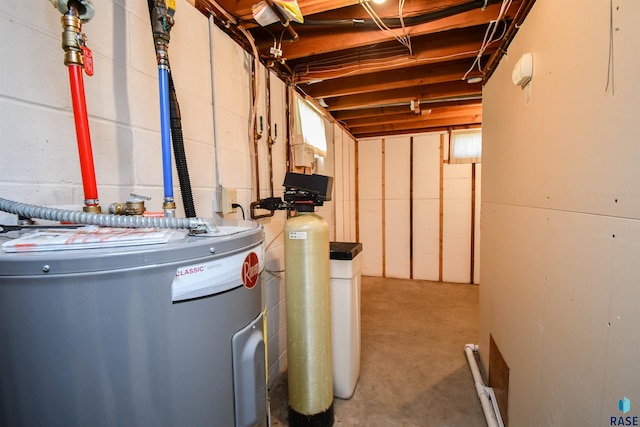 utilities with water heater