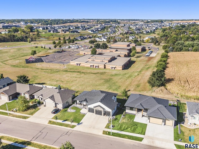 313 Red Spruce Ave, Sioux Falls, SD 57110 - bird's eye view with a residential view