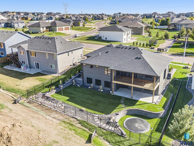 313 Red Spruce Ave, Sioux Falls, SD 57110 - birds eye view of property with a residential view