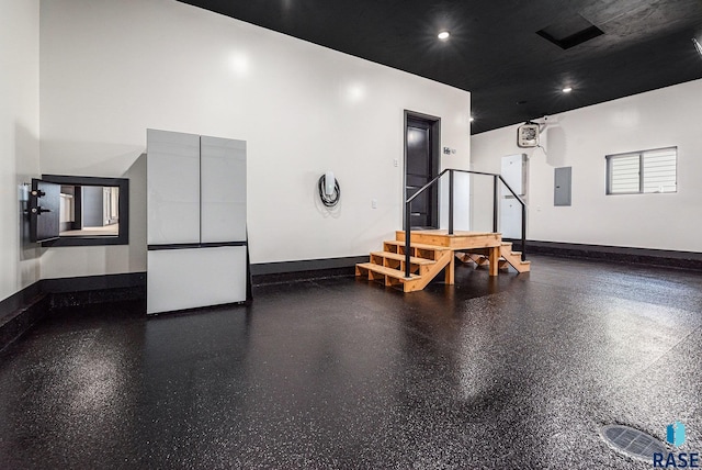313 Red Spruce Ave, Sioux Falls, SD 57110 - interior space with electric panel and stairs