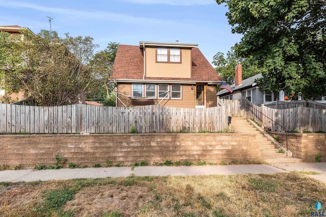 view of bungalow-style house