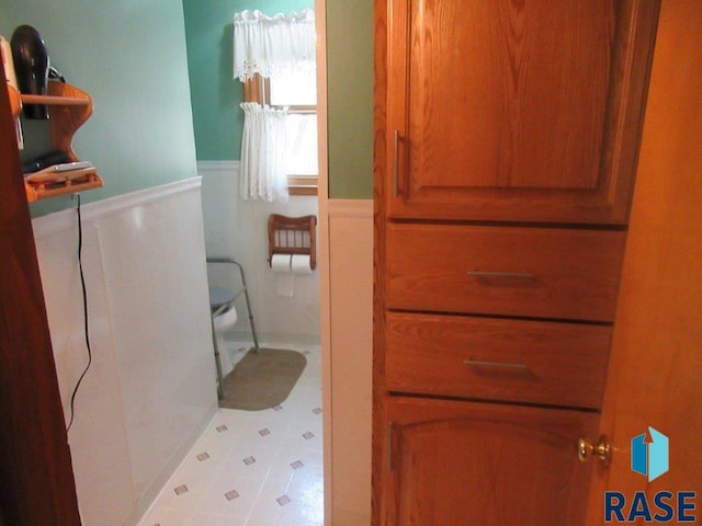 view of laundry area