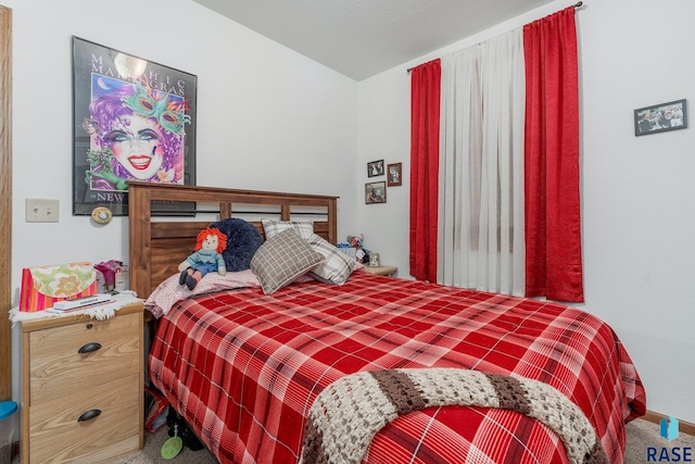 bedroom featuring carpet floors