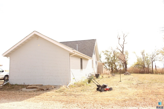 view of side of property