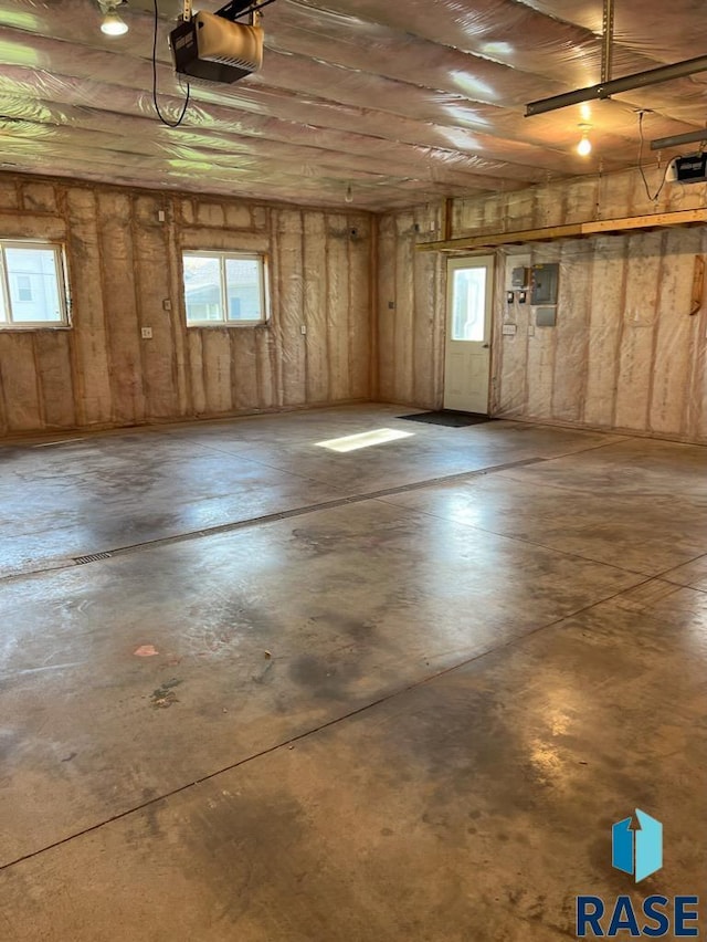 323 W Lincoln St, Luverne, MN 56156 - basement with electric panel