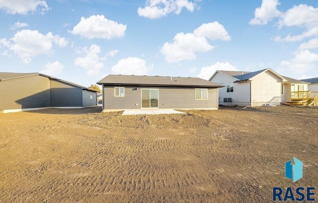 view of rear view of house