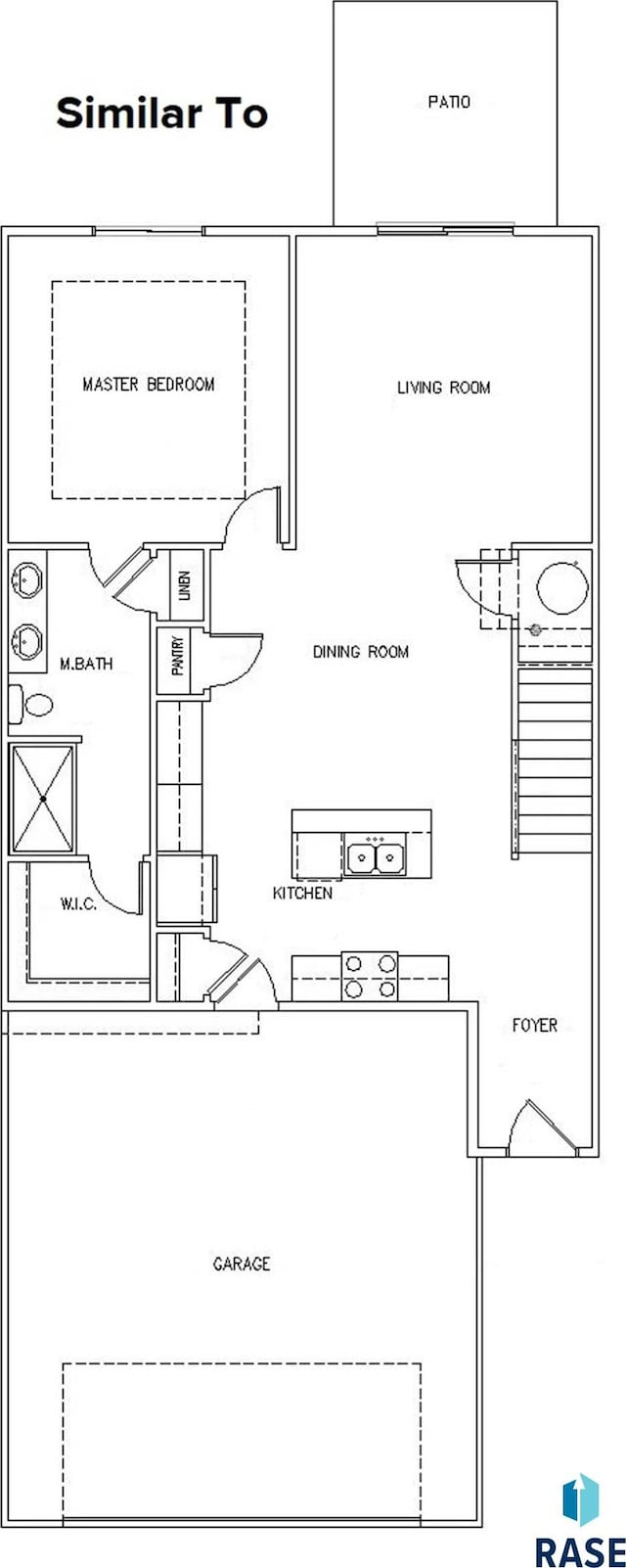 9211 W Ark Pl, Sioux Falls, SD 57106 - floor plan / room layout