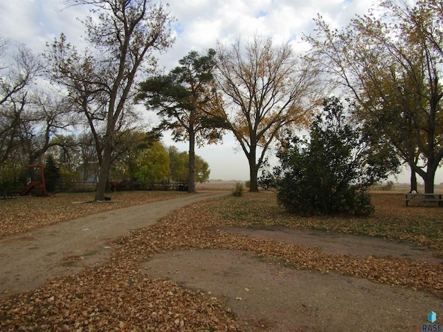 view of road