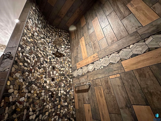 interior details with wood-type flooring