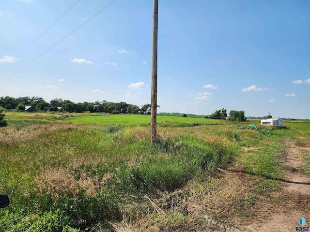 view of nature with a rural view