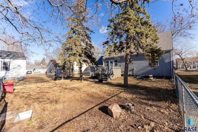 view of rear view of house