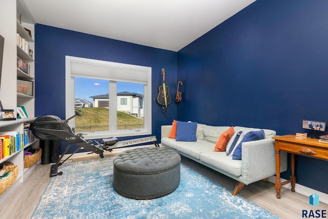 interior space featuring hardwood / wood-style floors