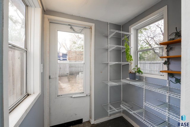 view of pantry