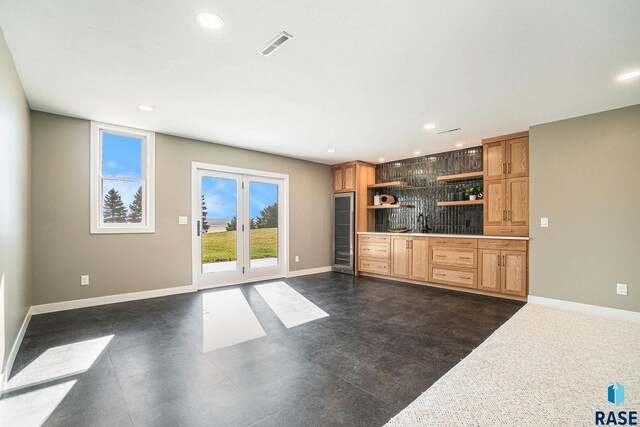 view of unfurnished living room