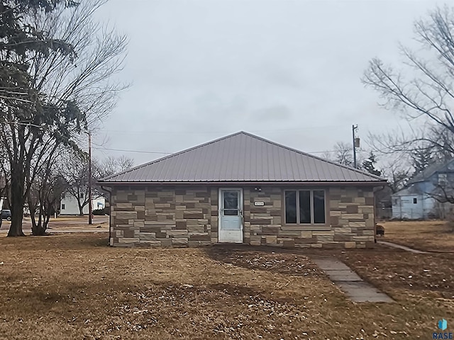 view of rear view of property