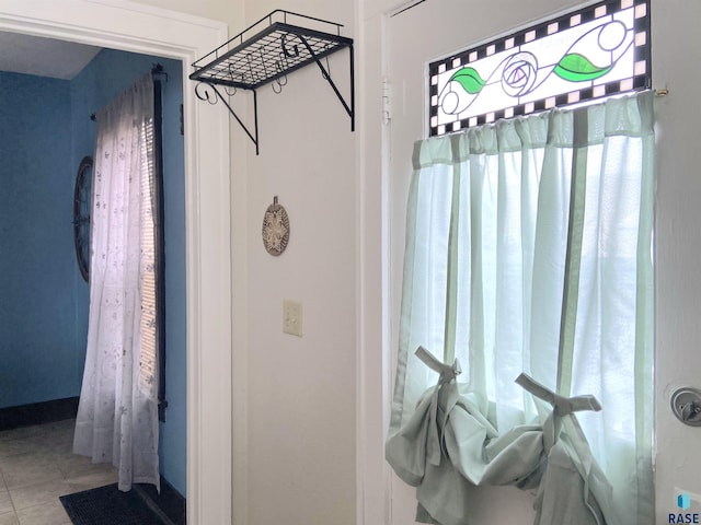 bathroom featuring tile patterned floors