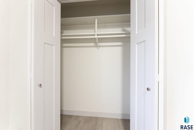 view of closet