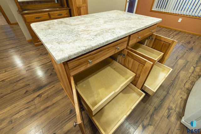 room details with hardwood / wood-style flooring