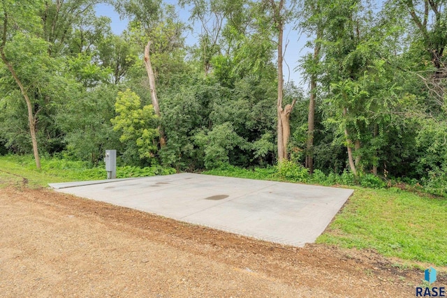 exterior space featuring basketball court