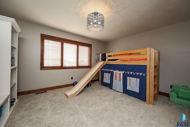 unfurnished bedroom featuring light colored carpet