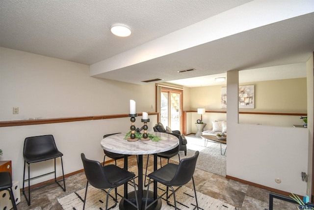 view of dining room