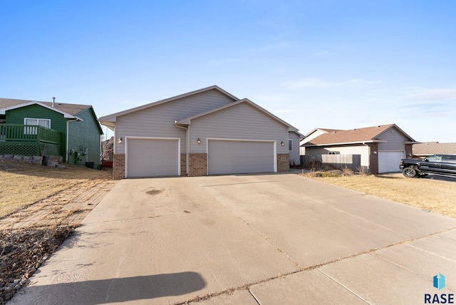 view of ranch-style home