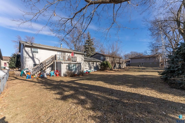 view of rear view of house