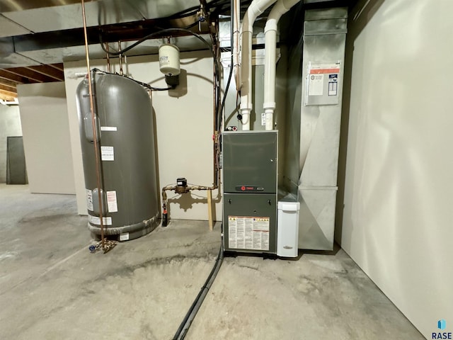 utilities with water heater