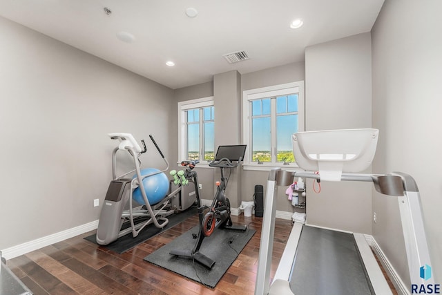 view of workout room