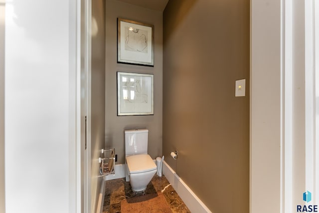 bathroom with toilet