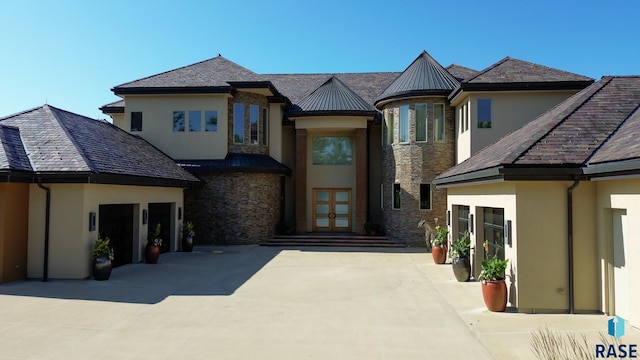 view of rear view of house