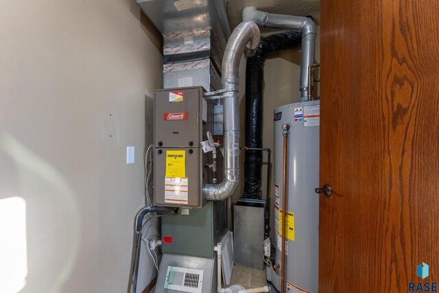 utilities with gas water heater