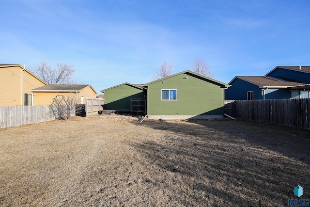 view of rear view of house