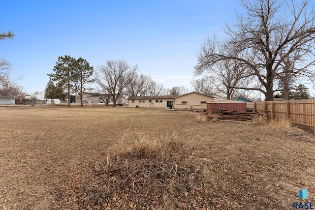 view of yard