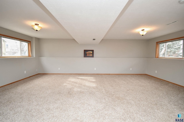 empty room featuring carpet