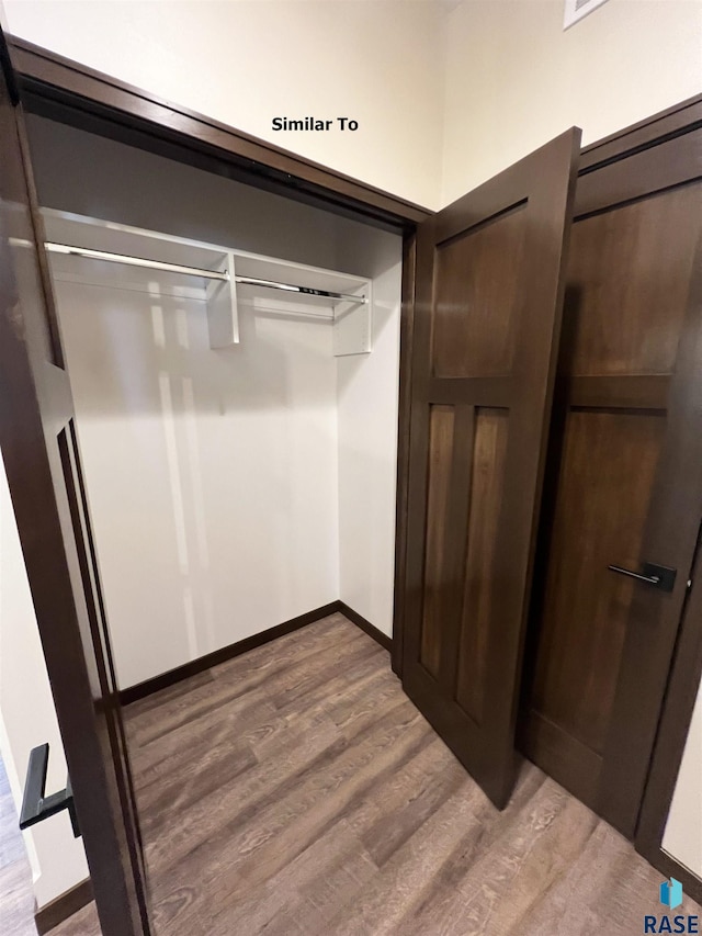 closet with elevator