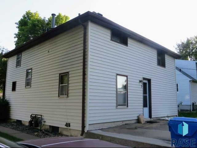 view of rear view of house