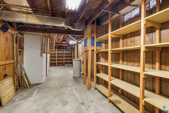 view of storage room