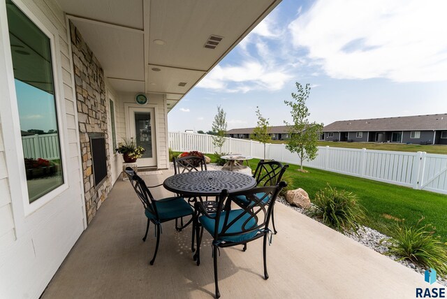 view of patio / terrace