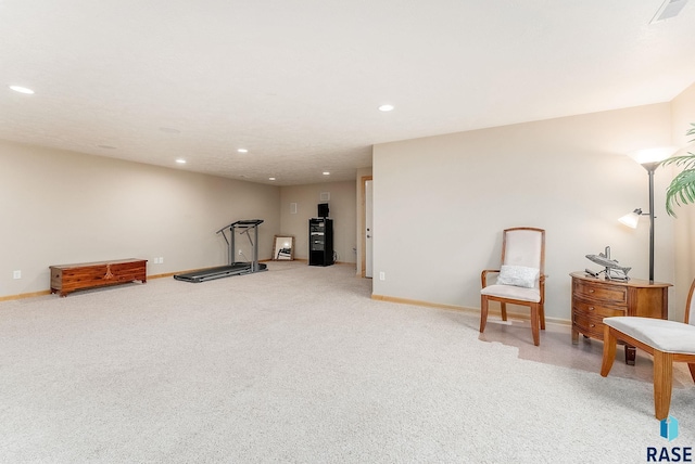 view of sitting room