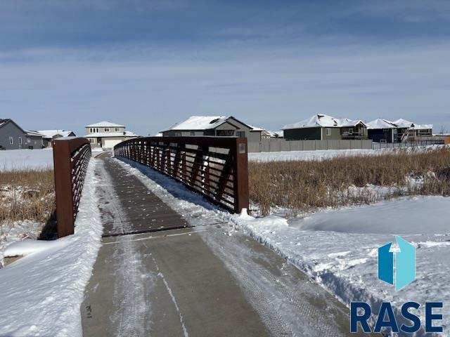 surrounding community with a residential view