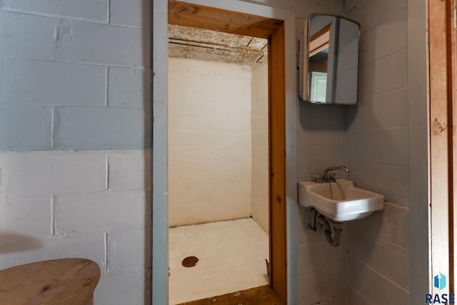 bathroom featuring sink